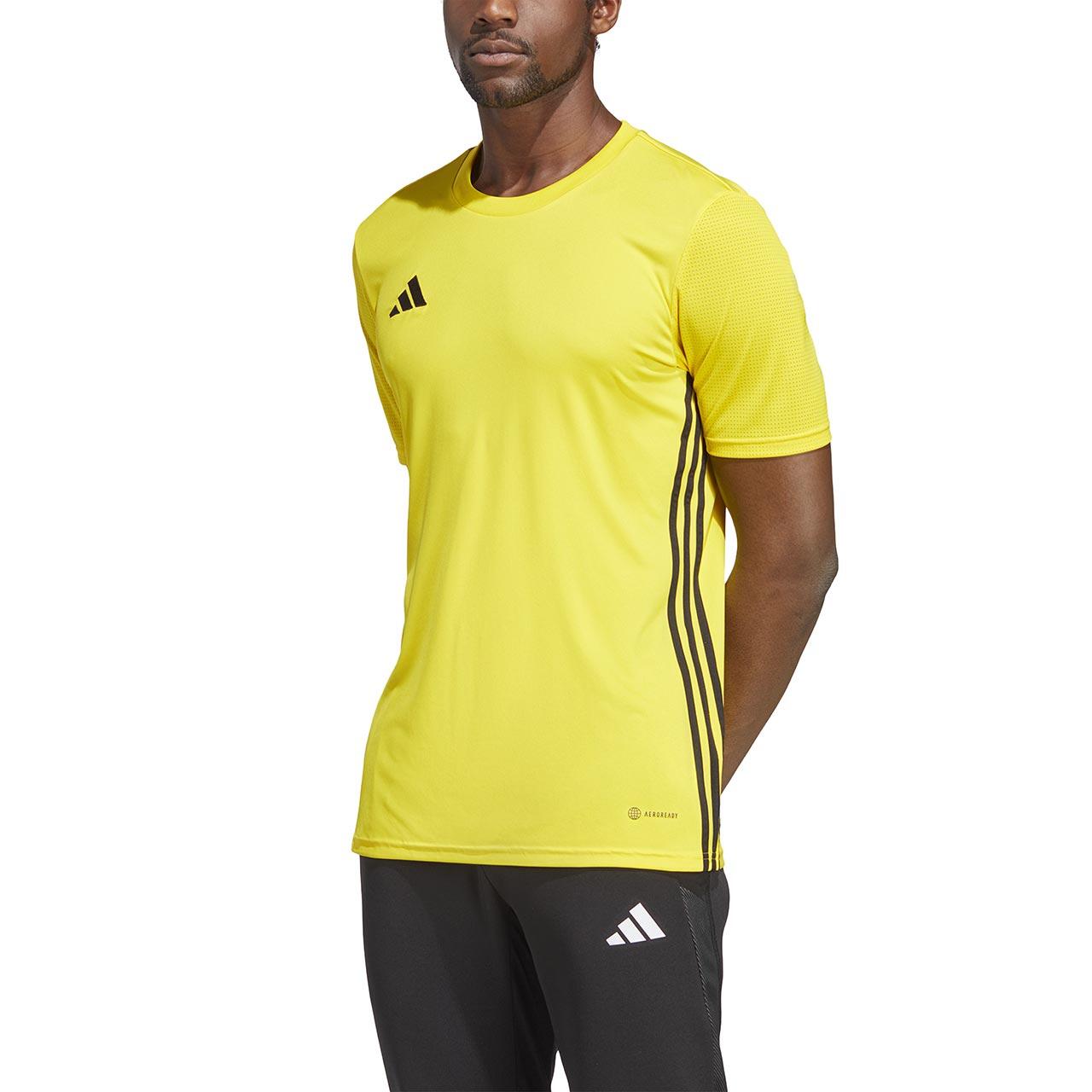 T-shirt adidas Voetbal Heren Geel 4/8