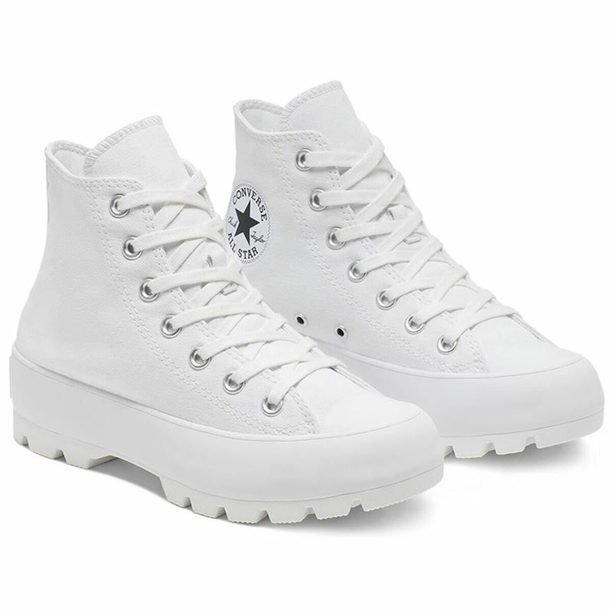 Zapatillas Casual Mujer Converse All Star Lugged Blanco 3/5
