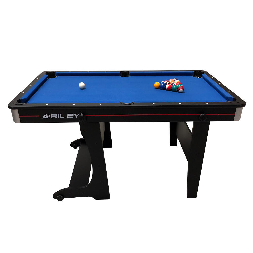 Riley 5ft Folding Pool Table with Table Tennis 4/7
