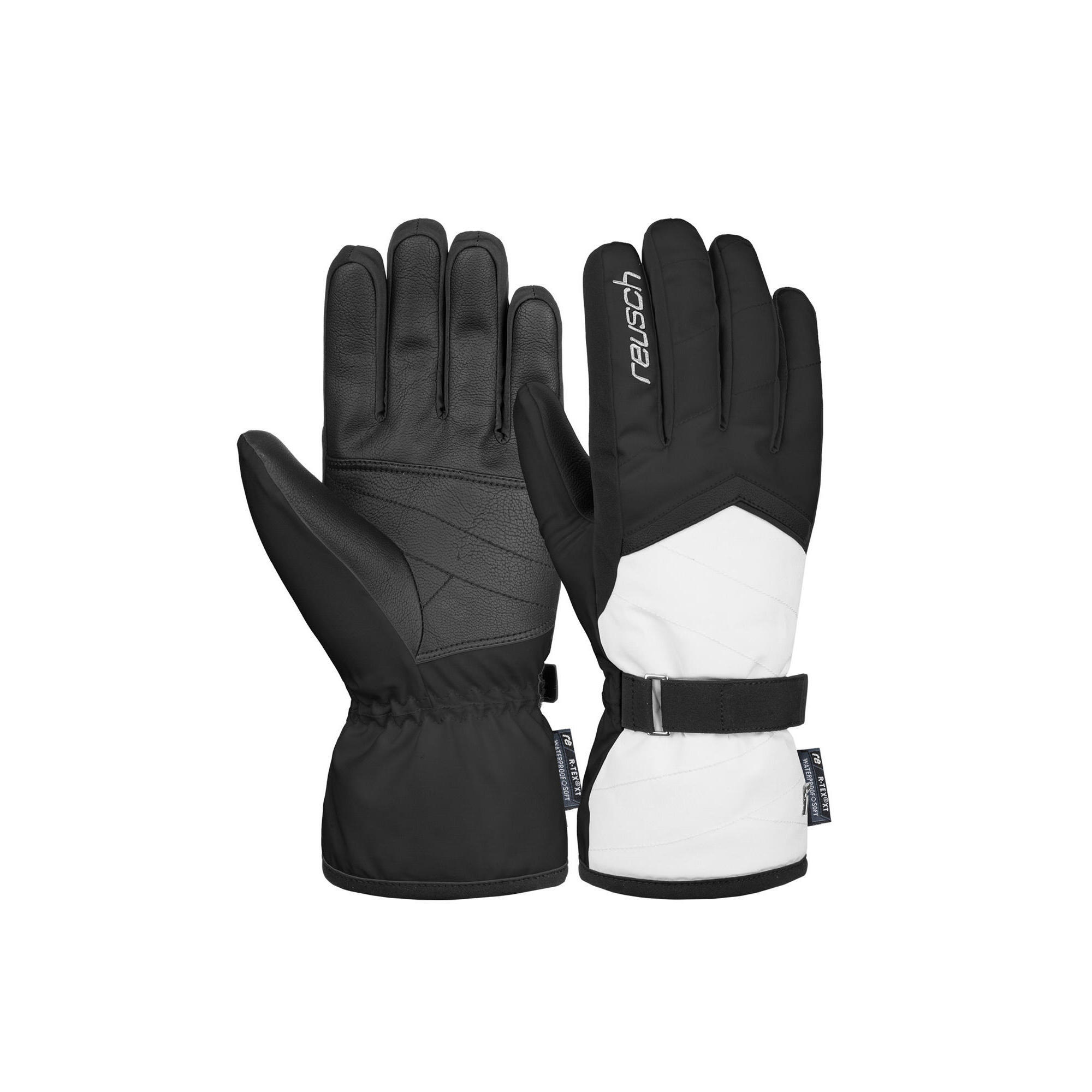 Reusch - Gants De Ski Enfant Reusch Moni R-tex® Xt - Gants - Blanc|noir - 6,5 - Decathlon