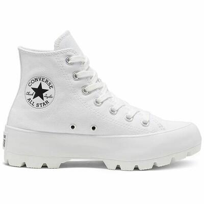 Casual damessneakers converse all star lugged wit