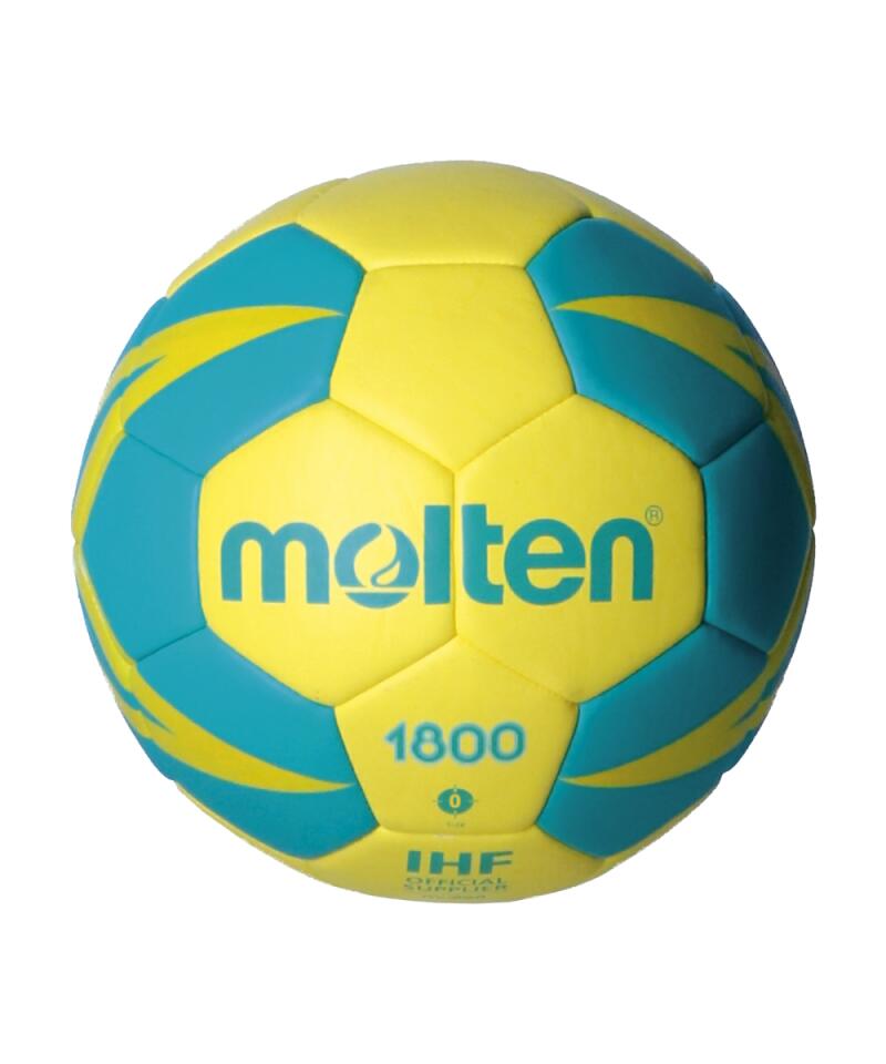 Molten Hx1800 ballon de handball - Jaune/Vert, cuir synthétique, entraînement 4/7
