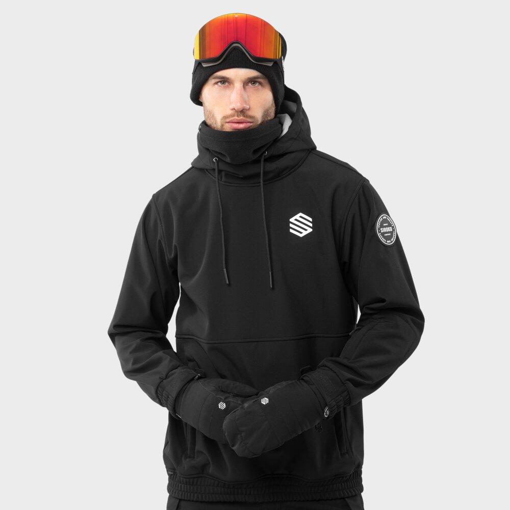 Giacca da snowboard da uomo Sport invernali W1 Skywalk SIROKO Nero |  Siroko