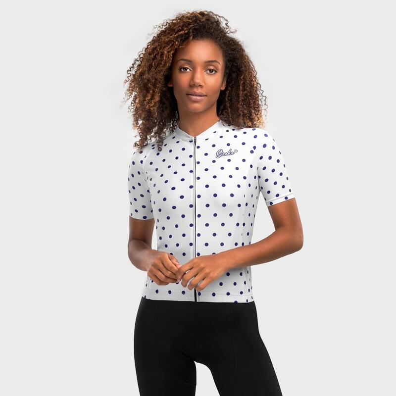 Camisola de ciclismo manga curta mulher M2 Saint Tropez SIROKO Branco