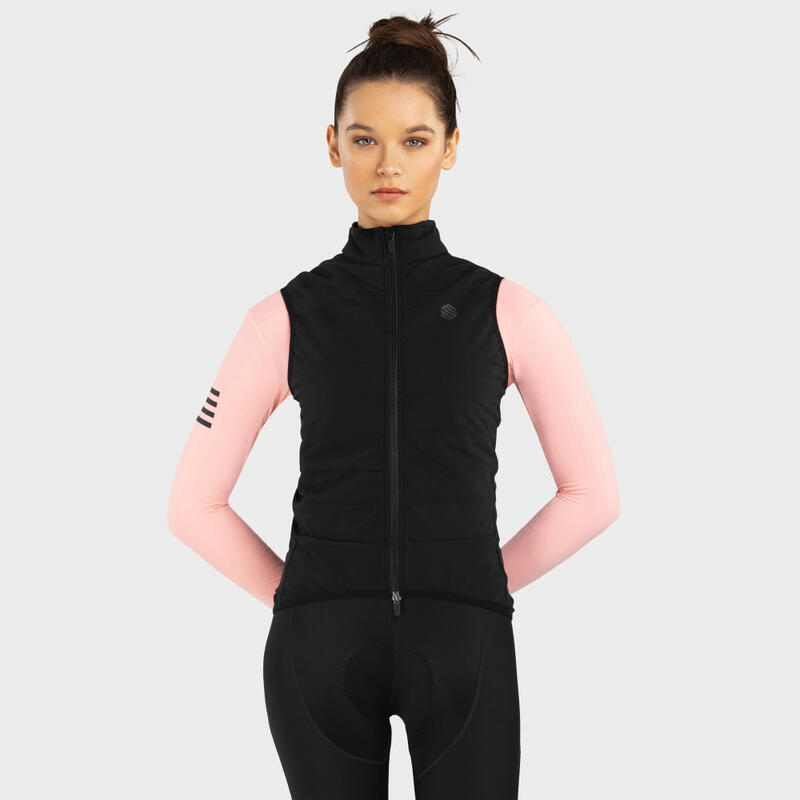 Gilet vélo thermique femme Cyclisme SRX Ultra Warm-W Noir