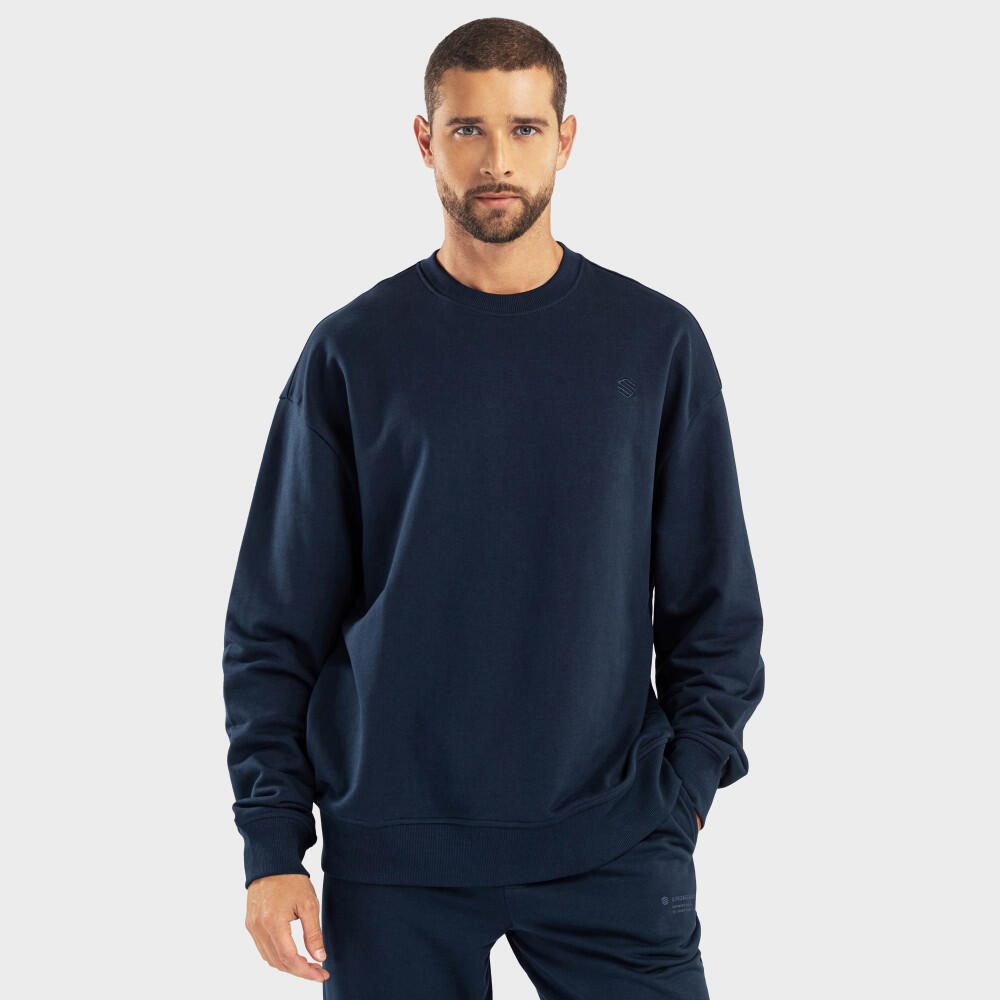 Men's round-neck sweatshirt Lifestyle Bluemarine Navy Blue