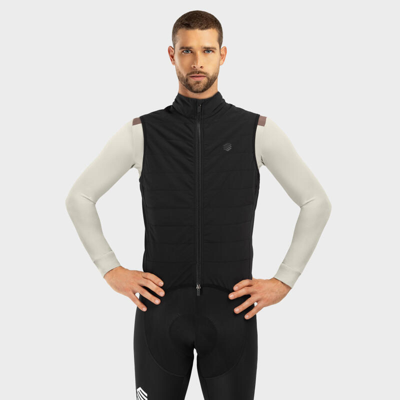 Gilet termico da ciclismo da uomo SRX Ultra Warm SIROKO Nero