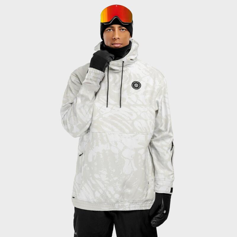 Giacca da snowboard da uomo Sport invernali W1 Tremblant SIROKO Bianco