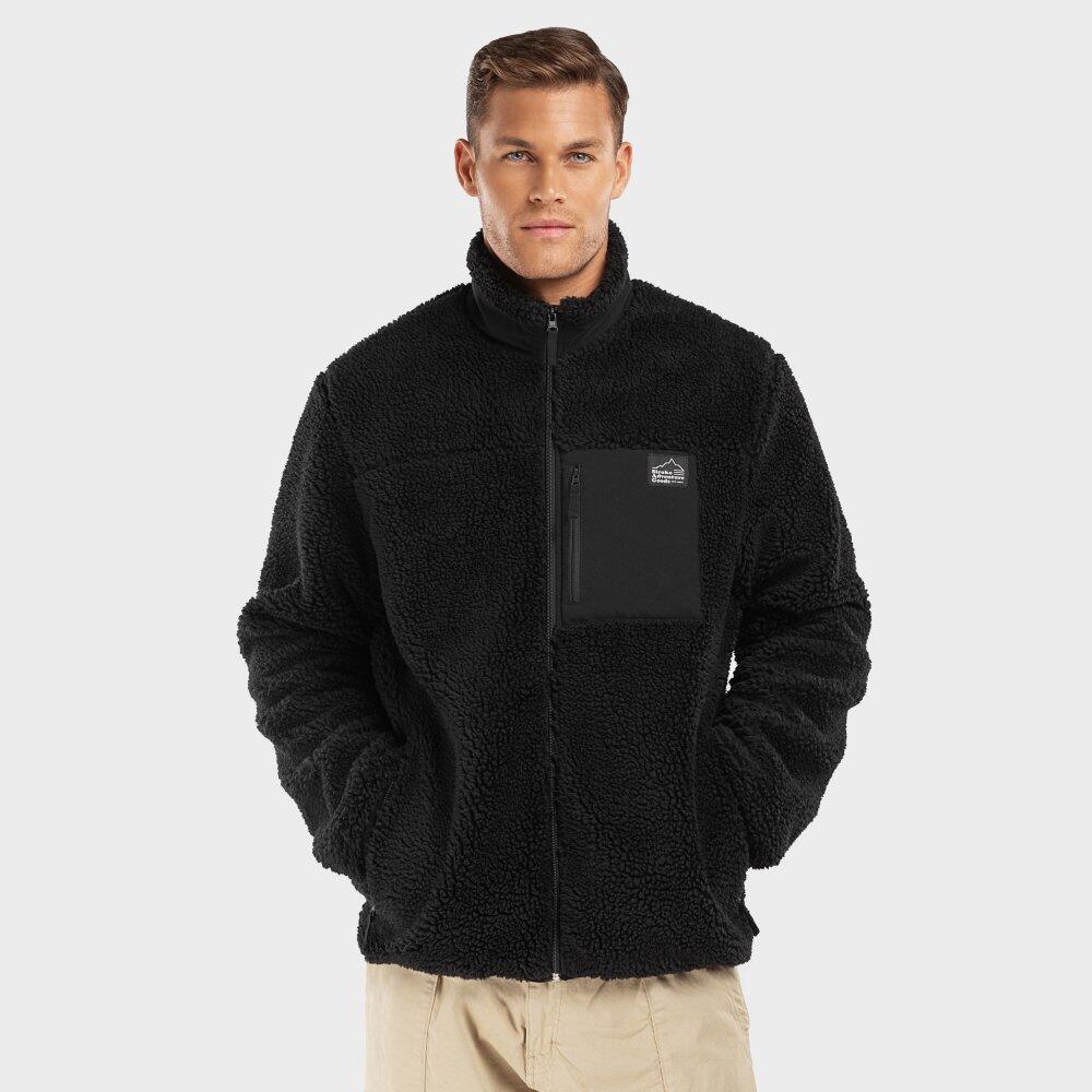 Lifestyle Blackcomb men's sherpa jacket Black