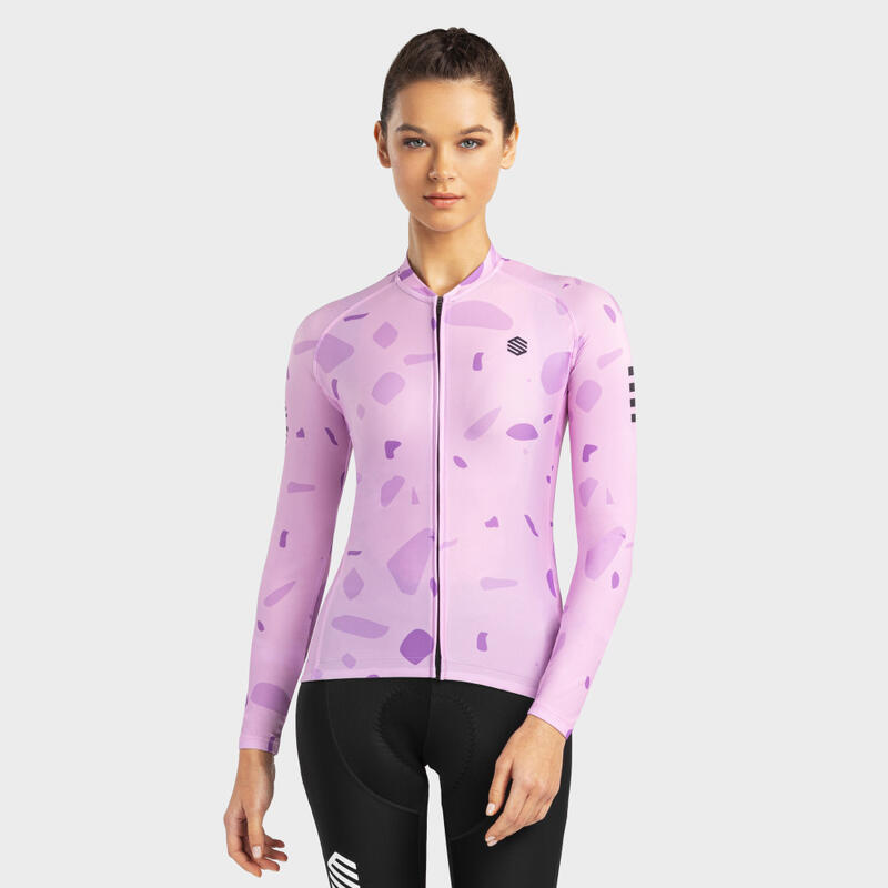 Maglia maniche lunghe Ciclismo SIROKO M2 Annie Lavanda Donna