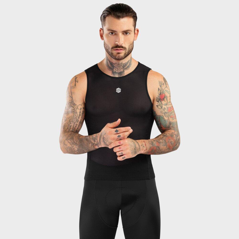 Atomic Maglia intima da ciclismo da uomo Nero