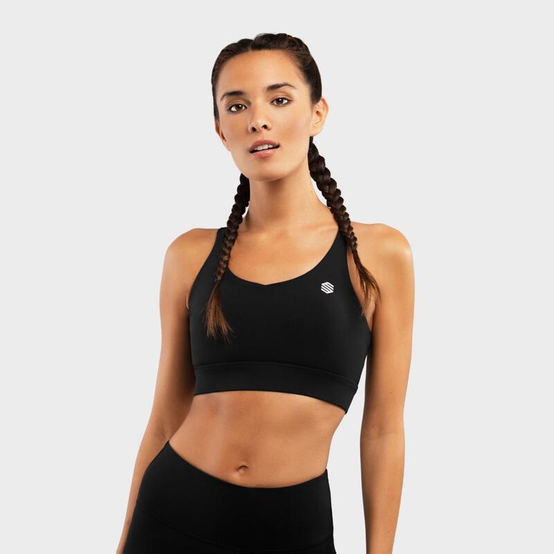 Brassière sport - Maintien élevé Fitness Femme Pacemaker Black Noir