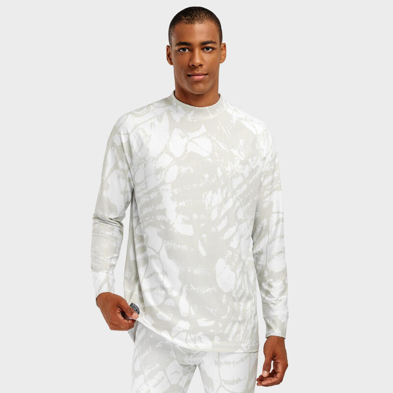 Sous-maillot thermique homme Sports d'hiver Slush Gray Blanc