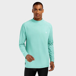 Thermisch ondershirt Wintersport SIROKO Slush Turquoise Turquoise Heren