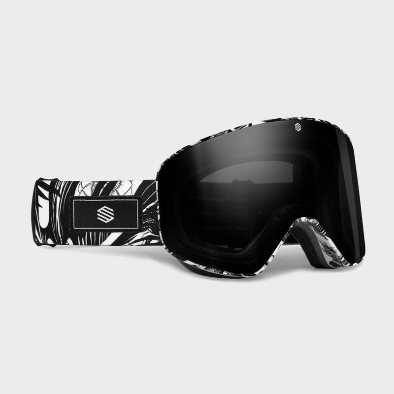 Herren und Damen Wintersport Skibrille GX Halfpipe SIROKO Schwarz