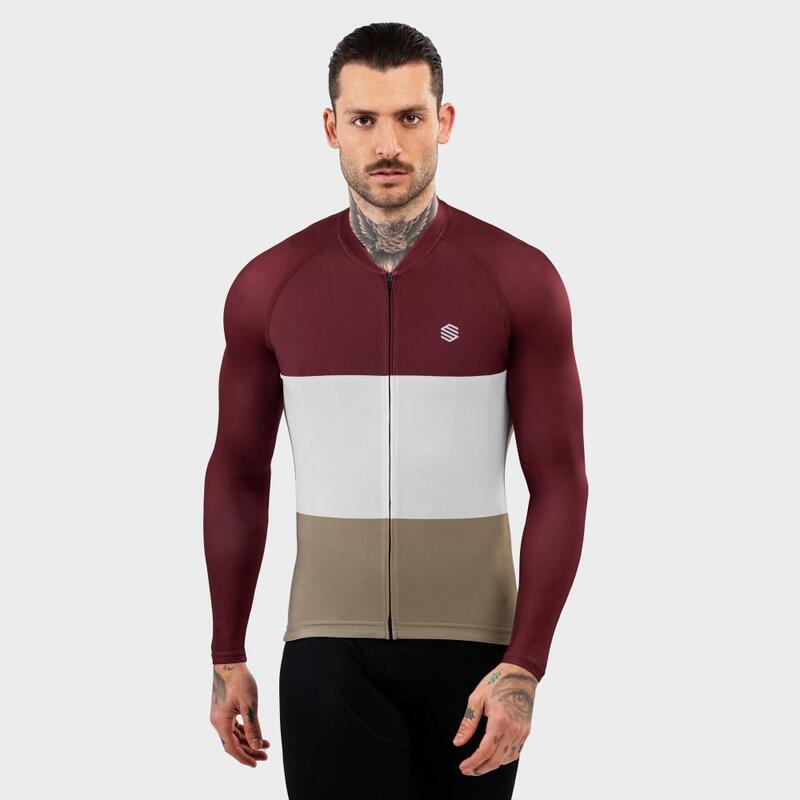 Heren Wielrennen wielershirt lange mouw M2 Triplet SIROKO Bordeaux