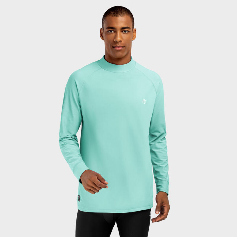 Thermo-Baselayer Wintersport SIROKO Slush Turquoise Türkis Herren