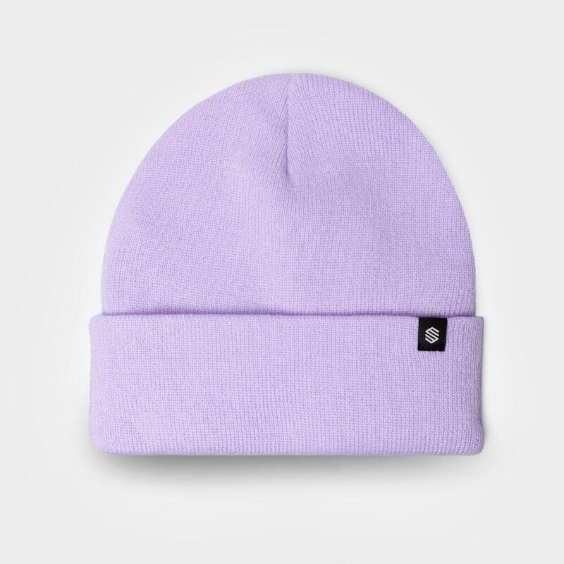 Heren en Dames Wintersport Wintermuts Snowflake Violet SIROKO Lavendel