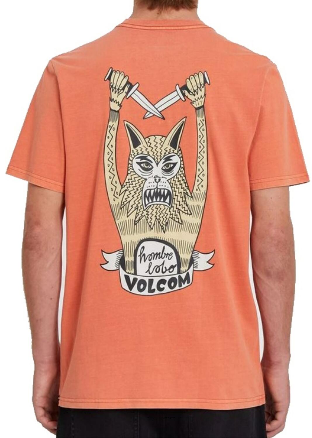 VOLCOM Volcom Herren Shirt GASP HIGH SS TEE Orange 2/2