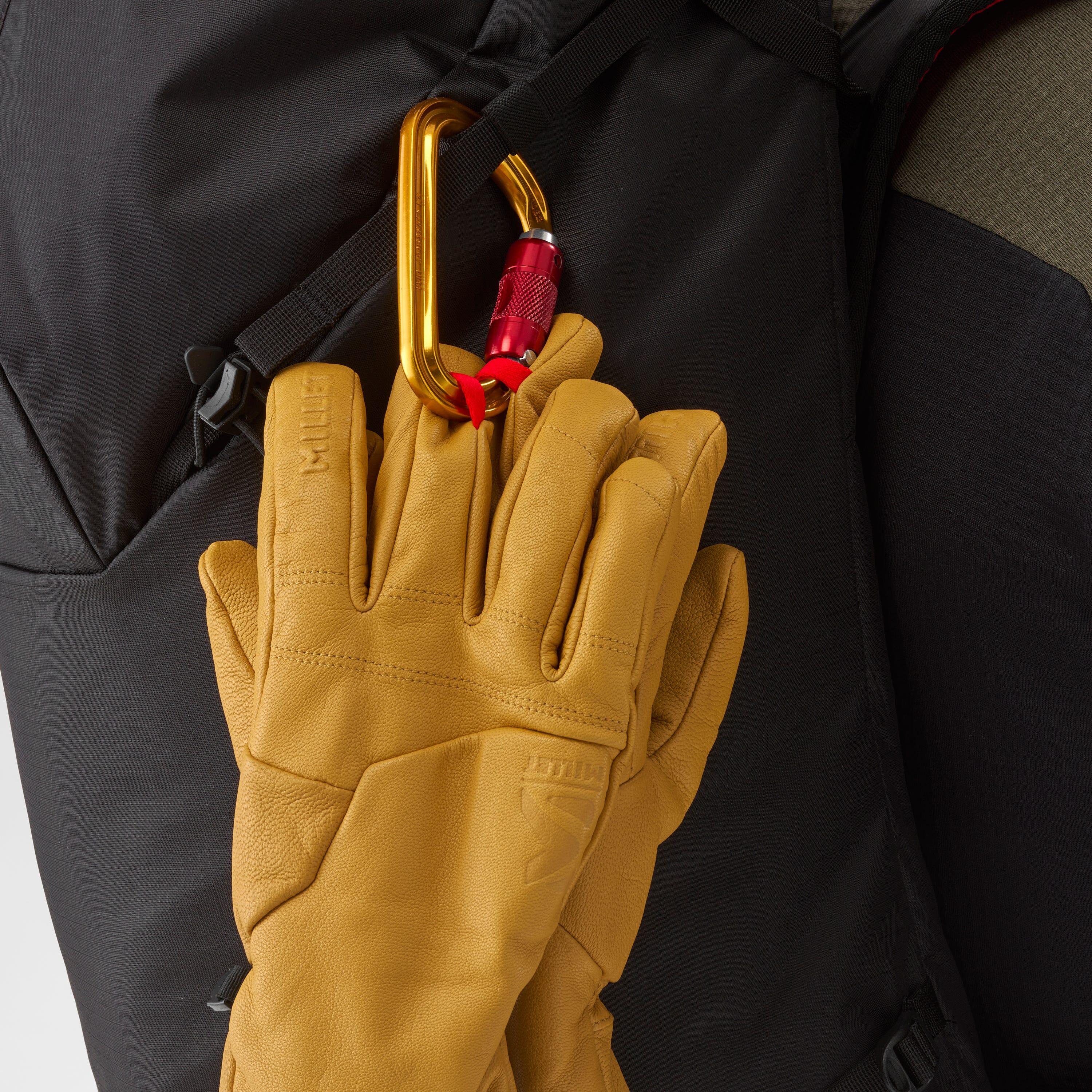MILLET MILLET Handschoenen LEATHER SHERPA GLOVE HEREN Honey Mustard 4/5
