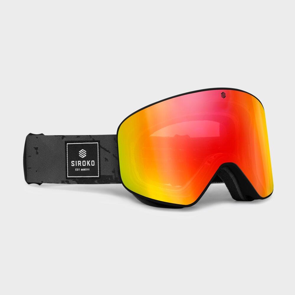 Gafas de sol para esquí/snow esquí y nieve Hombre y Mujer GX Baikal Negro