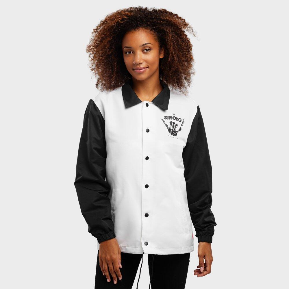 Surf Big Island-W Women's Coach Jacket White