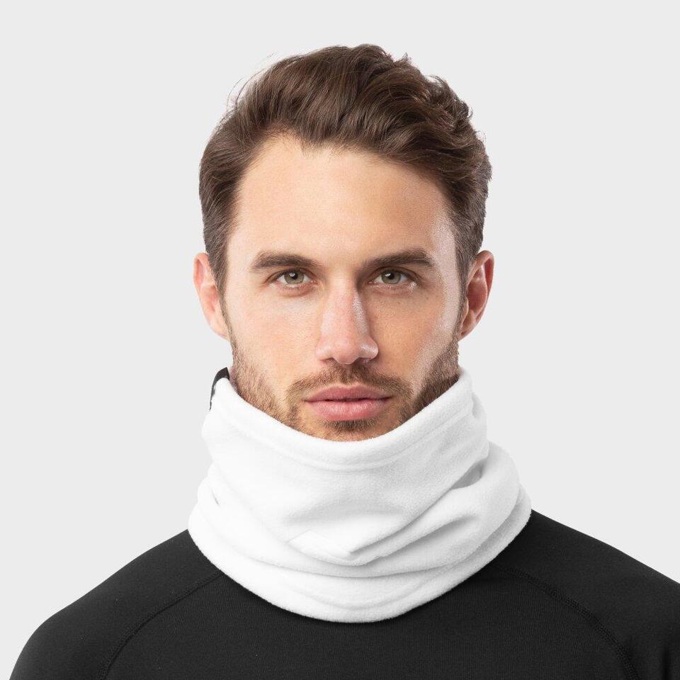 Cache-Cou D'Hiver Homme - Double Couche Chaude, Coupe-Vent, Élastique Et Confortable