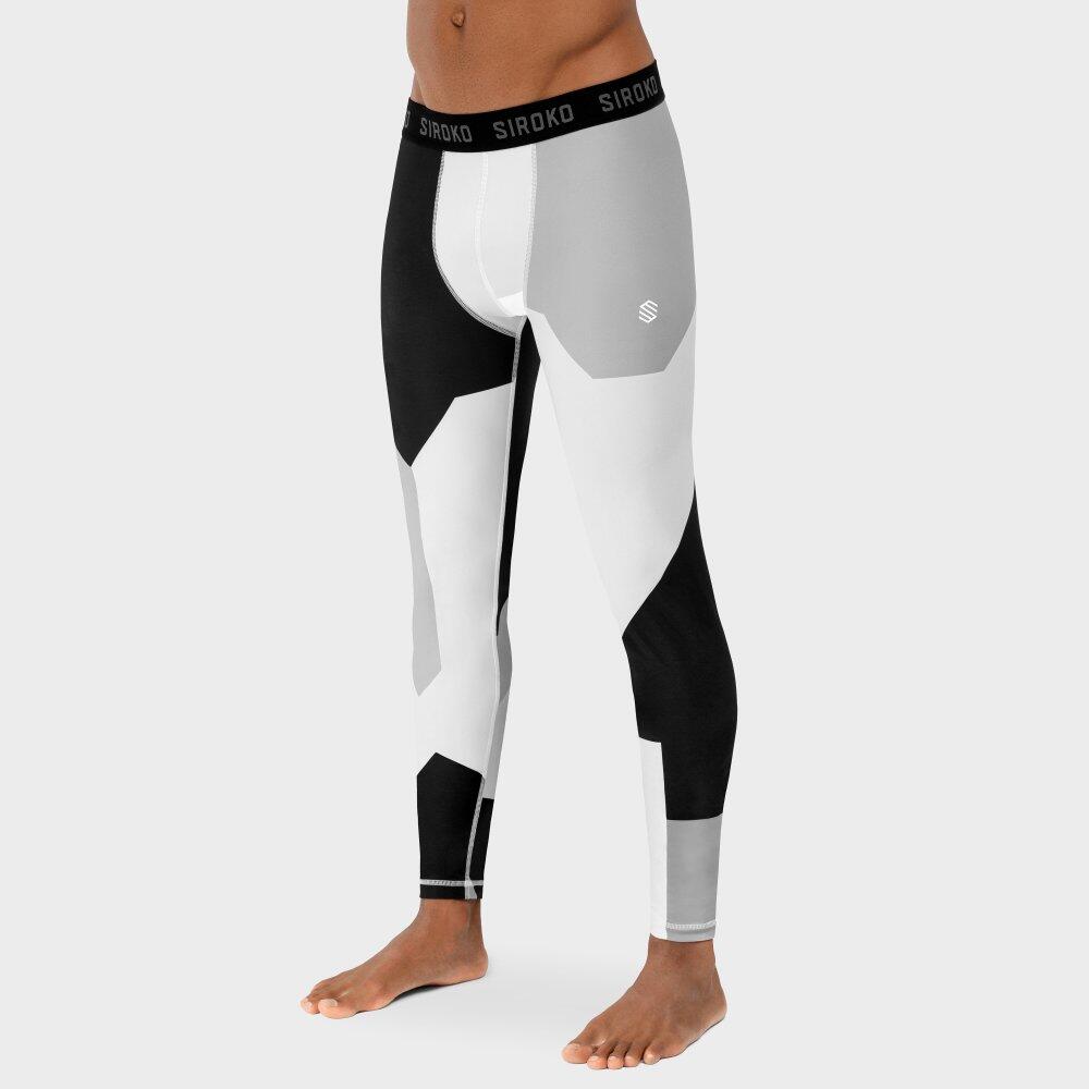 Leggings termicos de hombre esqui y nieve Bansko SIROKO Gris