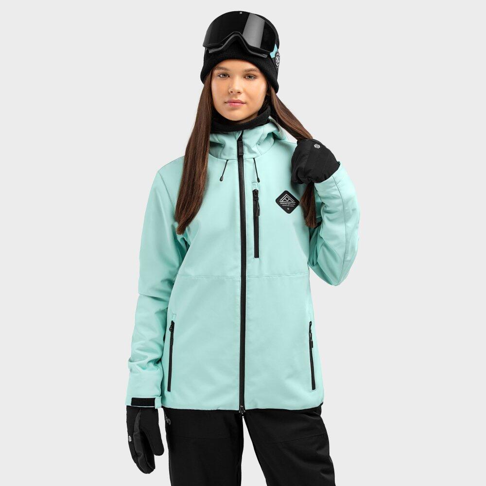 SIROKO Giacca sportiva invernale da donna W2-W Senja Turchese