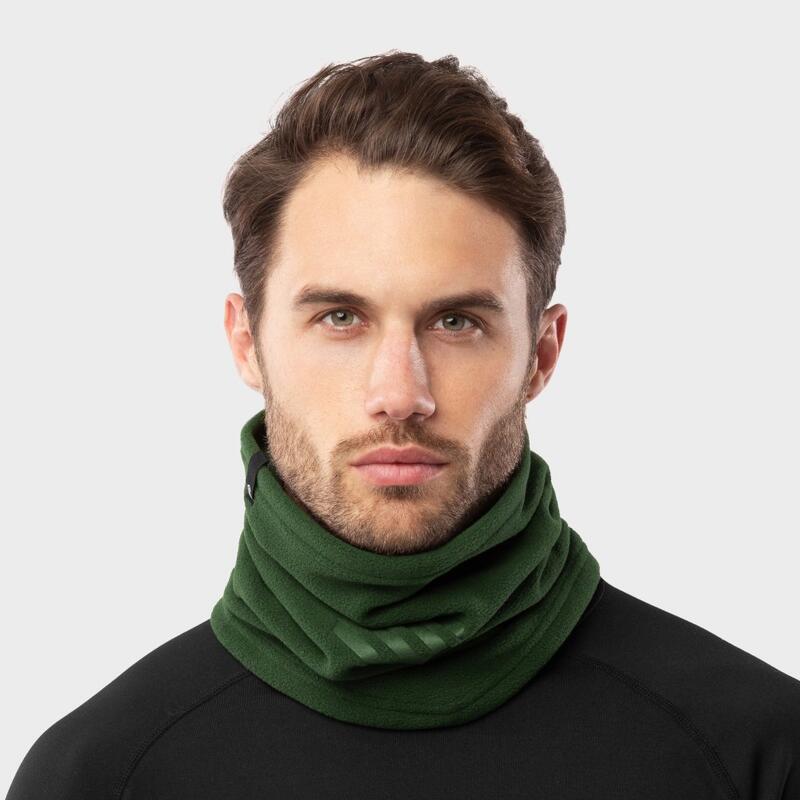 Heren en Dames Wintersport Winter nekwarmer Blunt Green SIROKO Legergroen