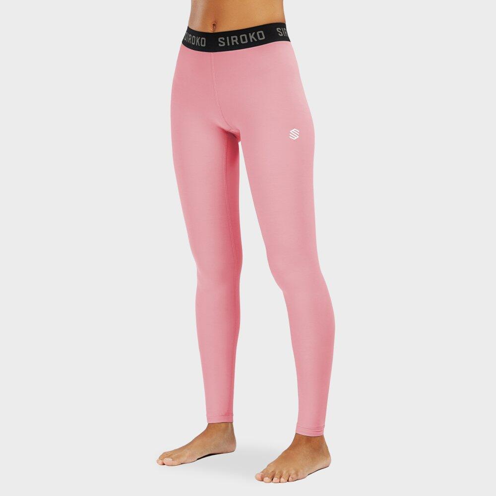 Pantaloni intimo termici da donna Sport invernali Lotus Candy Pink