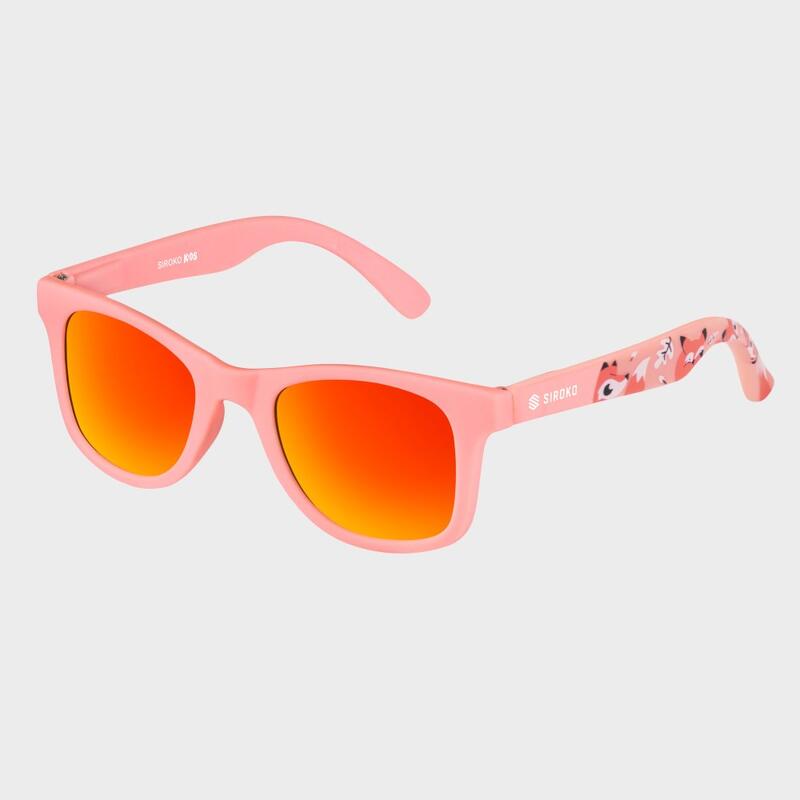 Kinder Surf Sonnenbrille Baby Fox Kids SIROKO Leuchtendes Orange