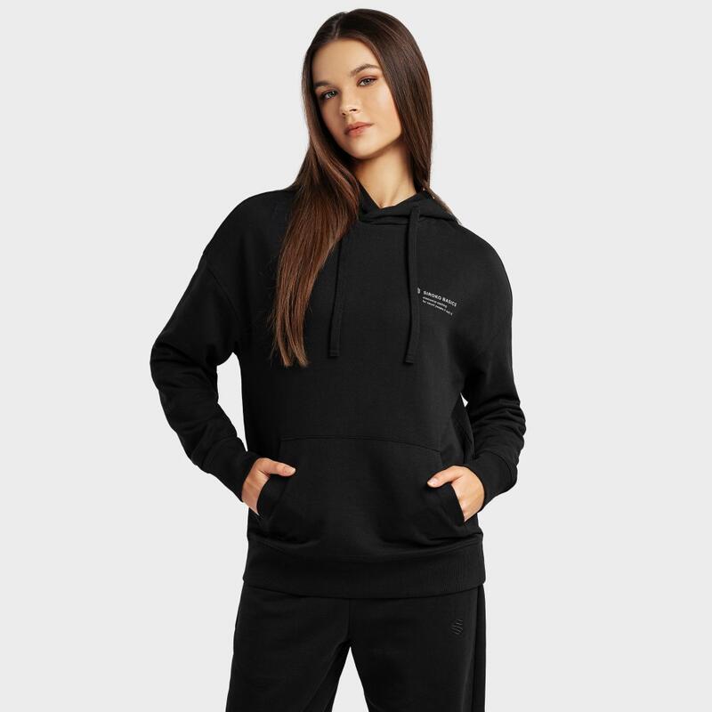 Sudaderas negras sin capucha para mujer - colección 2024