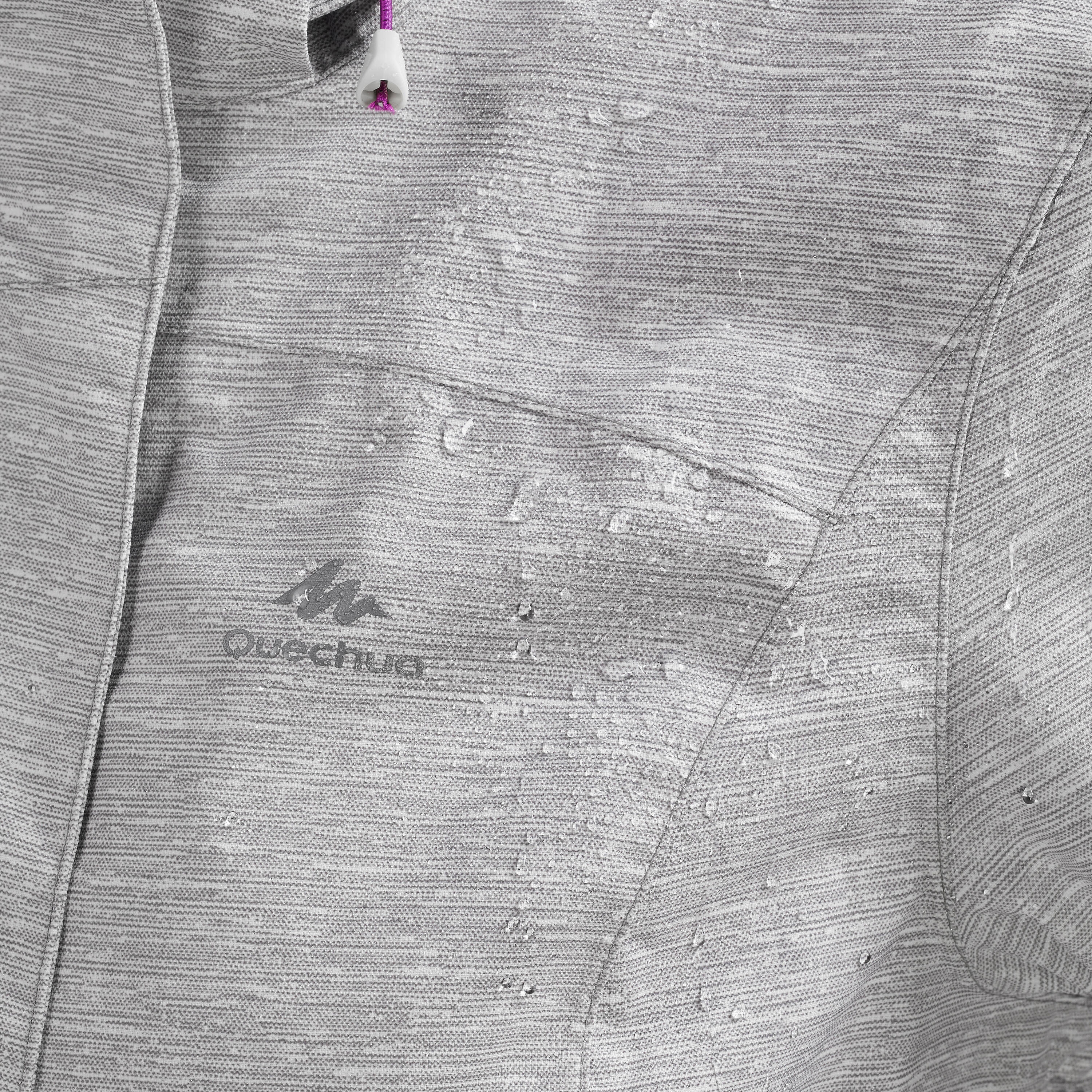 Second Life - Kurtka turystyczna damska Quechua MH100 wodoodporna - Stan Dobry 2/5