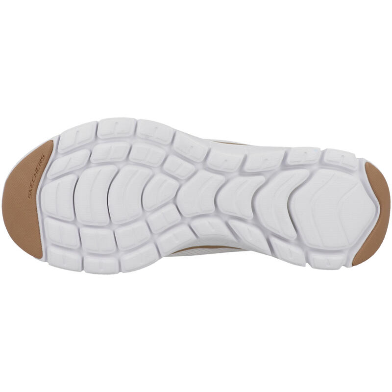 Chaussures de sport pour femme Skechers Mesh Lace-Up W Blanc