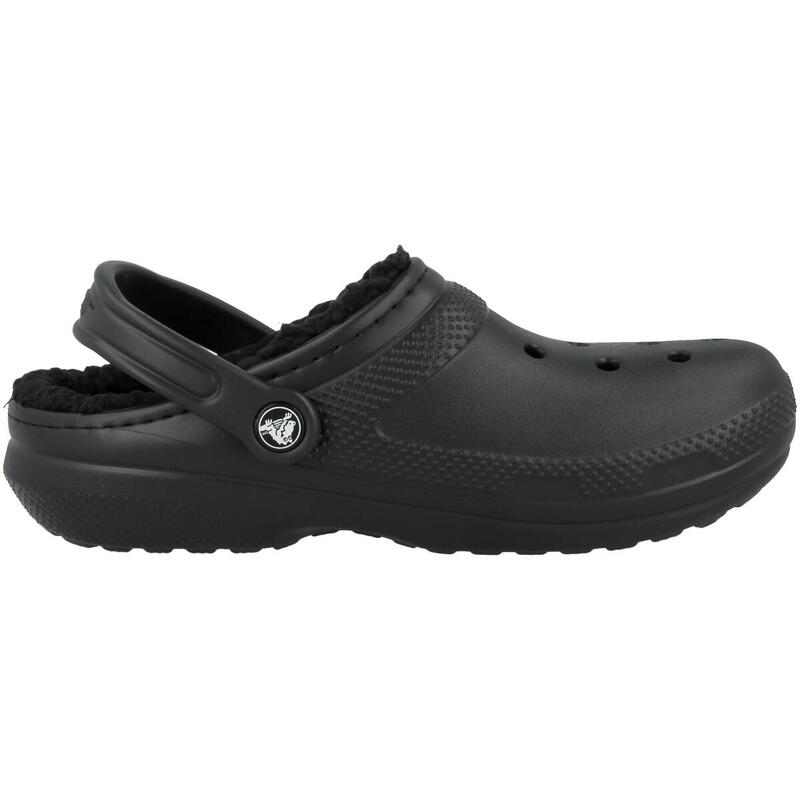 Crocs classic fuzz lined clog