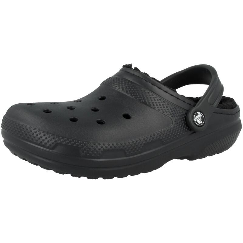 Crocs classic fuzz lined clog