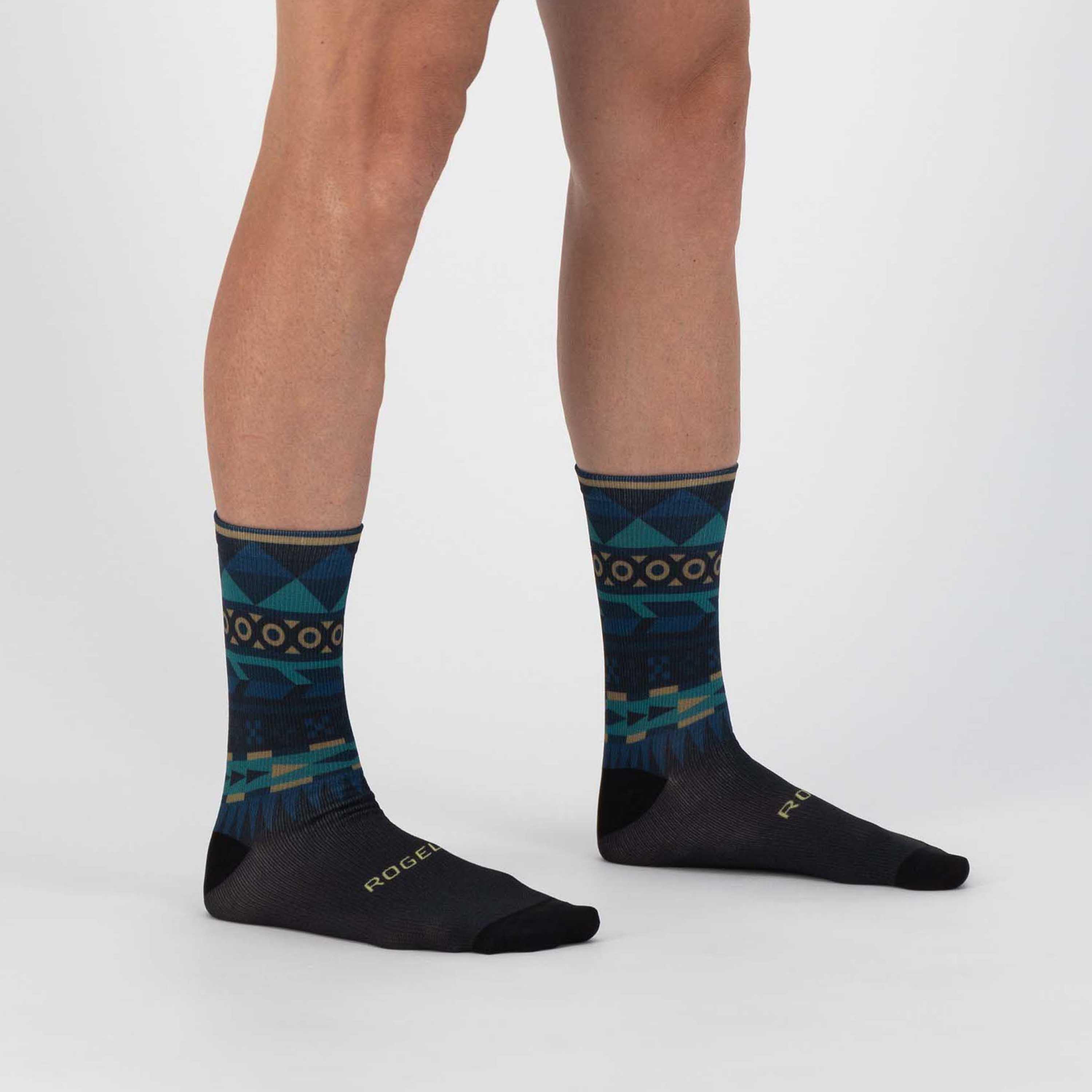 Chaussettes Velo Homme - Aztec 2/4