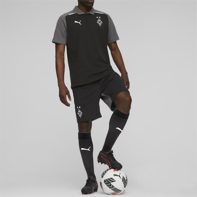 Borussia Mönchengladbach Casuals Shorts Herren PUMA Black Flat Medium Gray