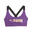 PUMA Fit Mid Support Trainings-BH Damen PUMA Purple Pop Gold