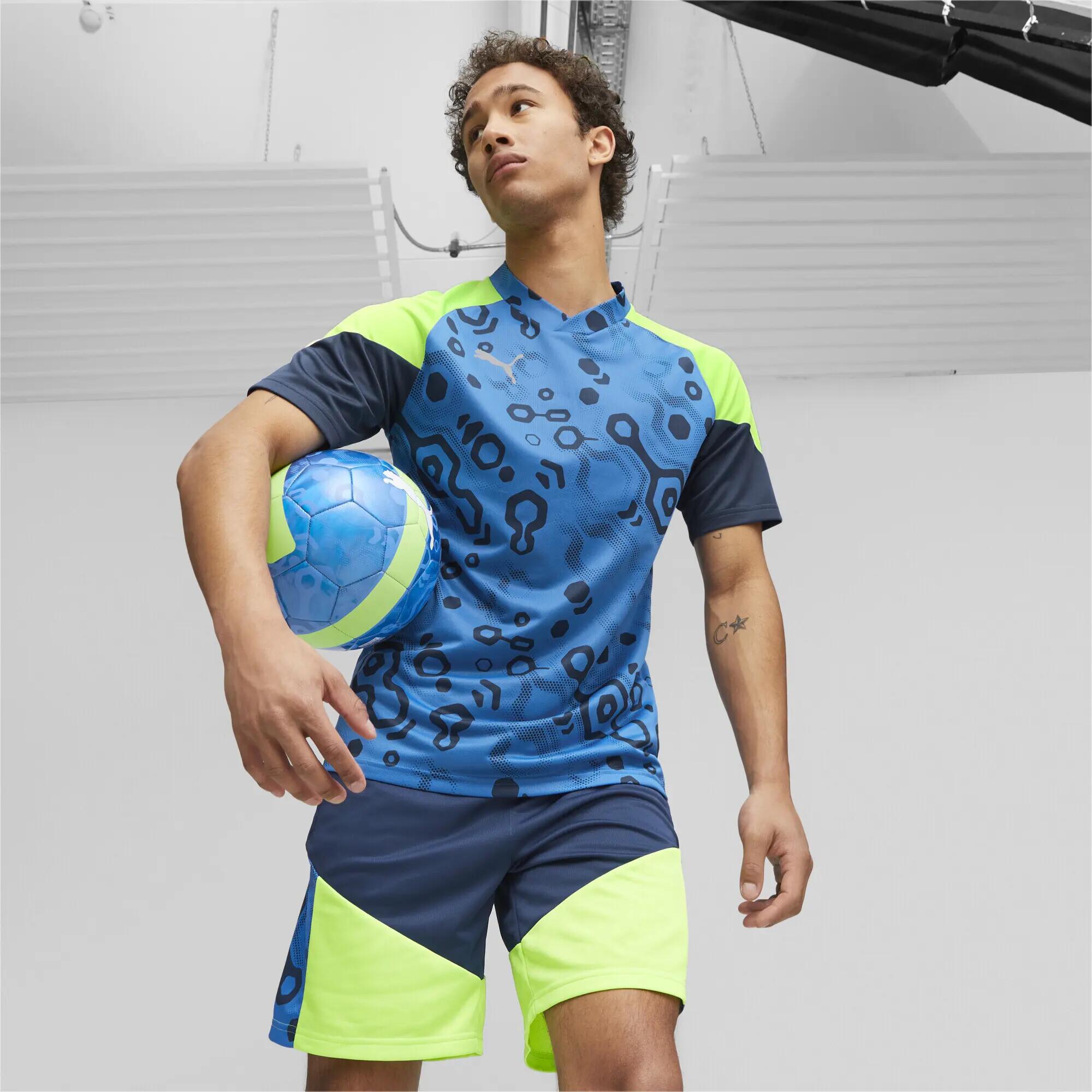 Maillot de football individualCUP PUMA Persian Blue Pro Green 2/5