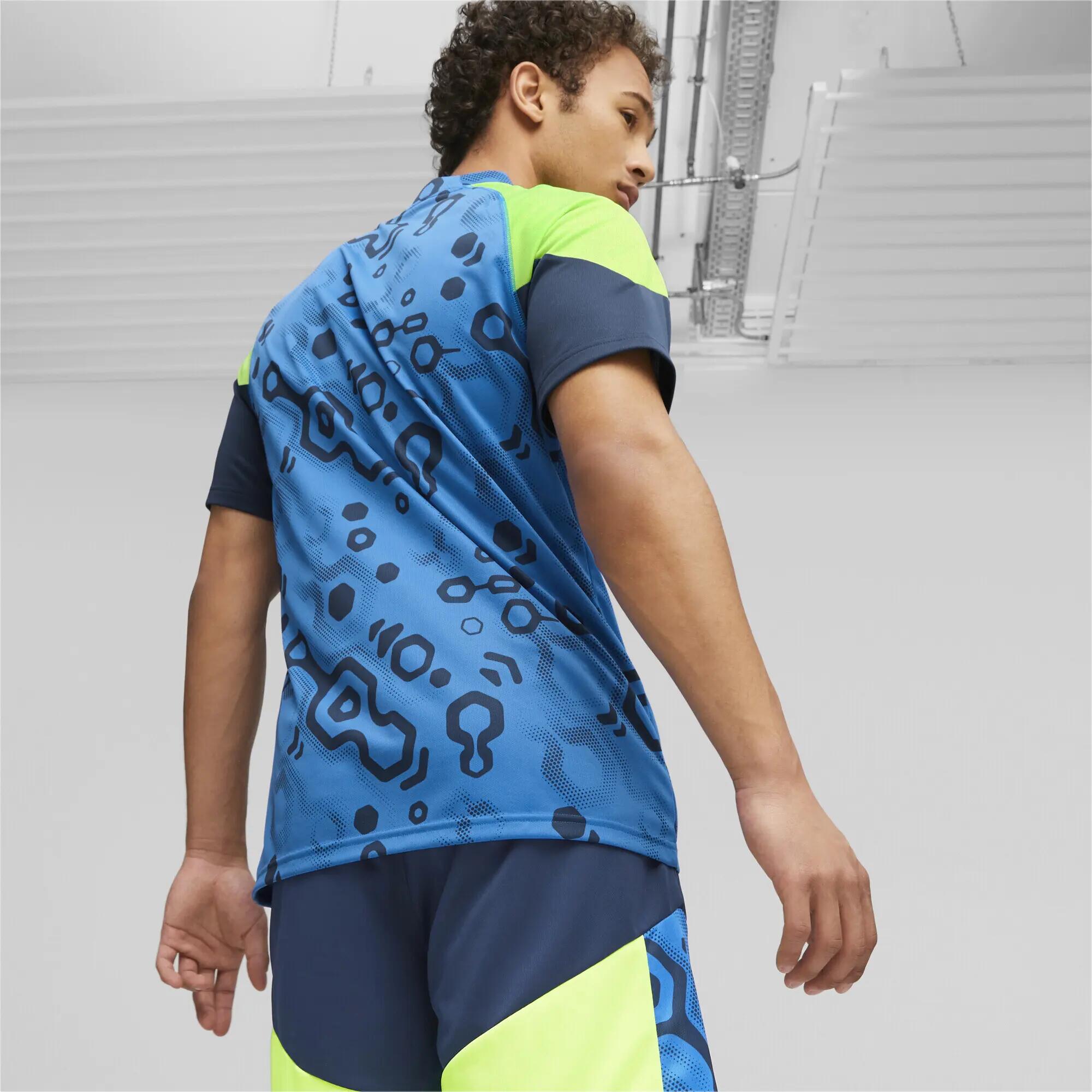 Maillot de football individualCUP PUMA Persian Blue Pro Green 3/5