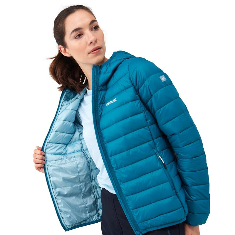 De Marizion sportieve, gewatteerde jas voor dames