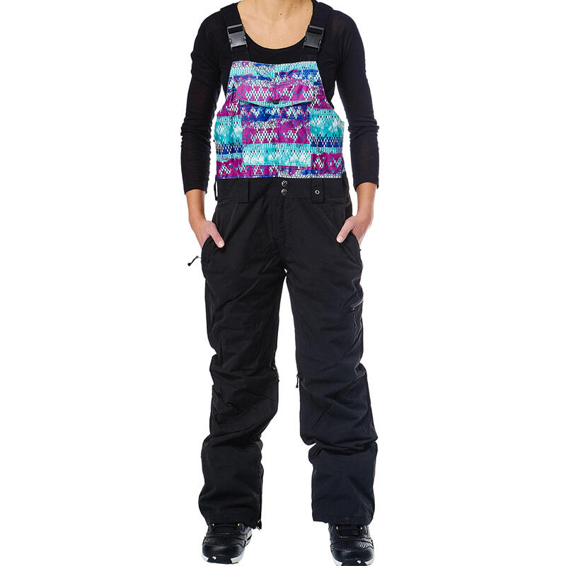 Ski-/Snowboardhose Damen - Leela black tipi