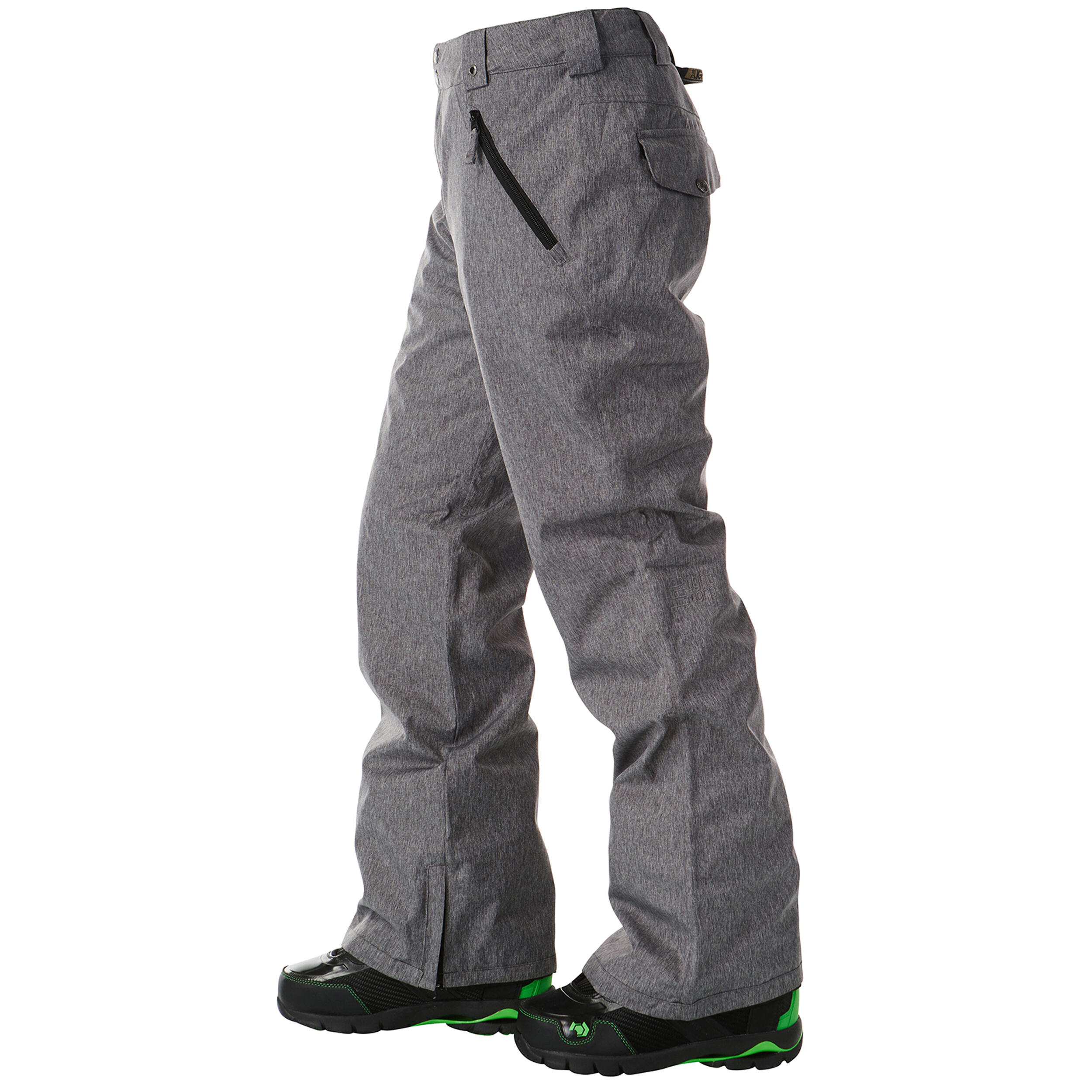 Ski-/Snowboardhose Damen - LUCY grey heather 3/5