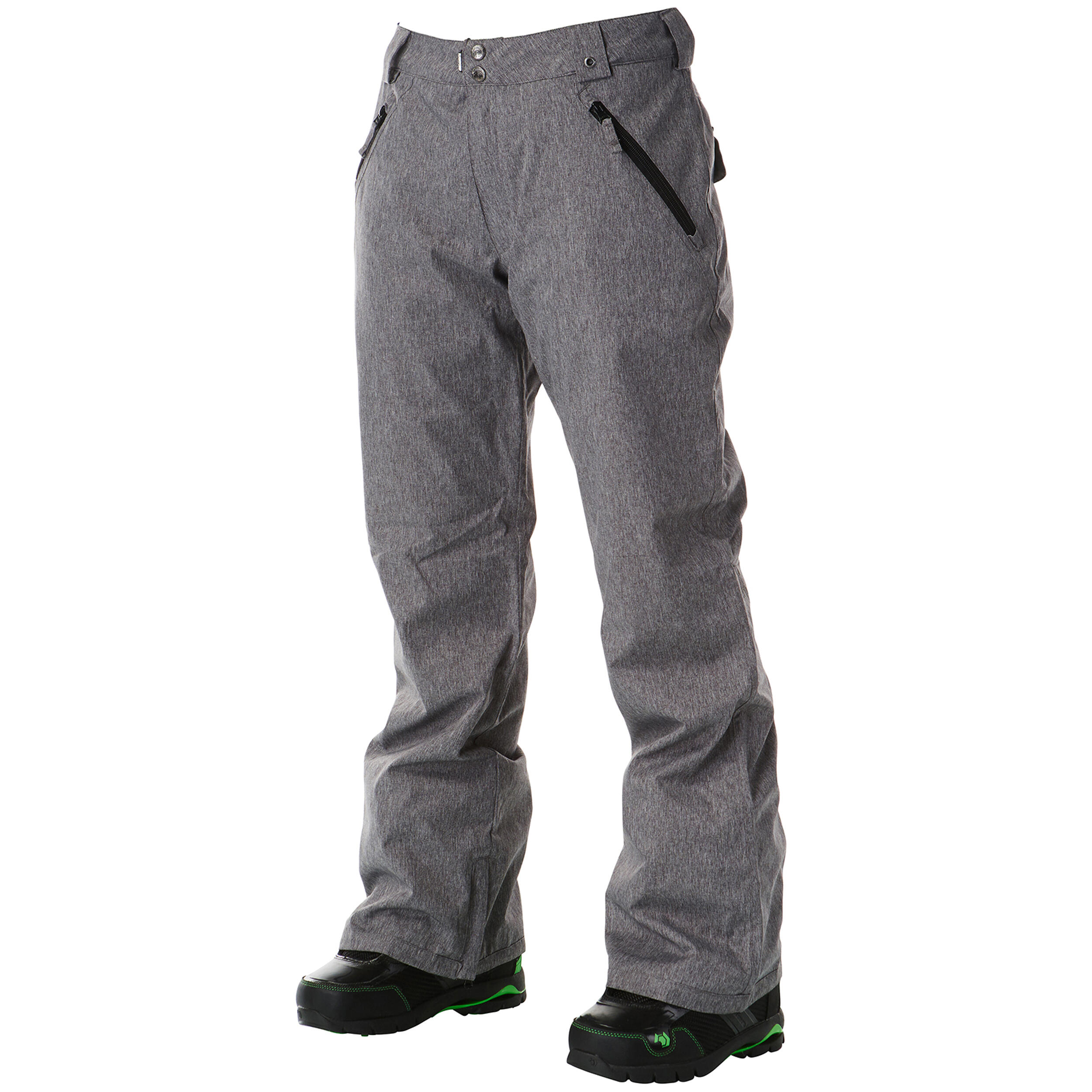 LIGHT BOARD CORP Ski-/Snowboardhose Damen - LUCY grey heather
