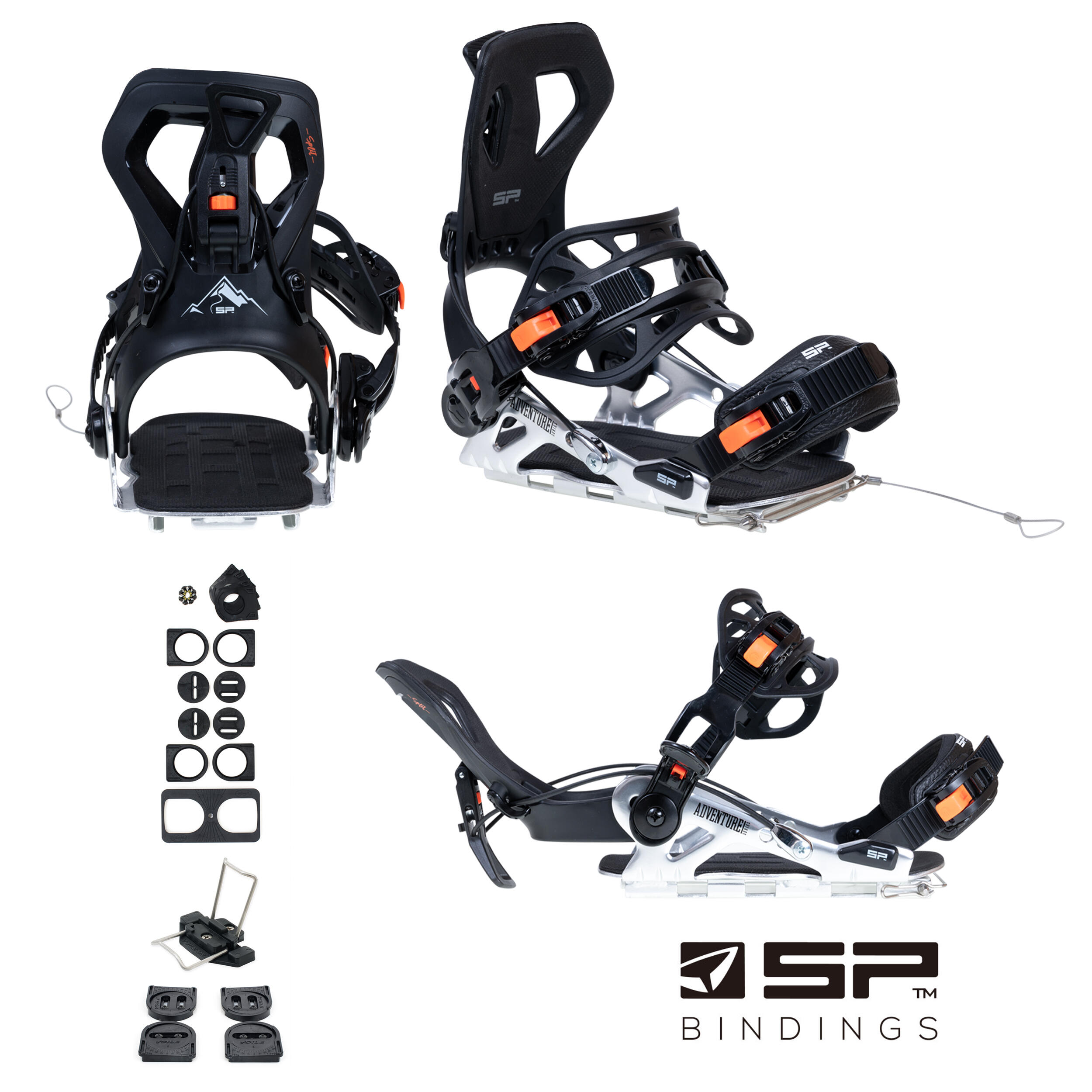 Palmer Uphill 160 Split Komplett Set SP Split Bindung und Voile Interface 3/4