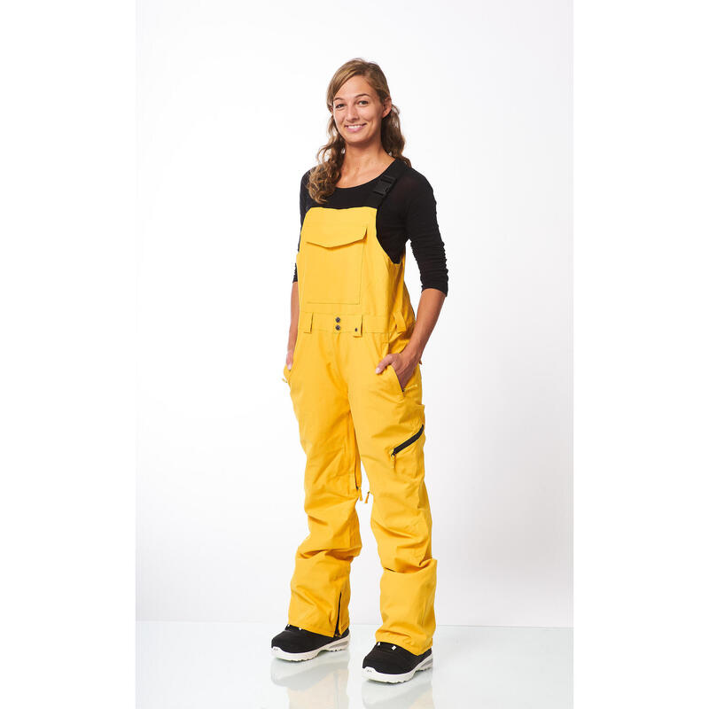 Ski-/Snowboardhose Damen - Leela mustard