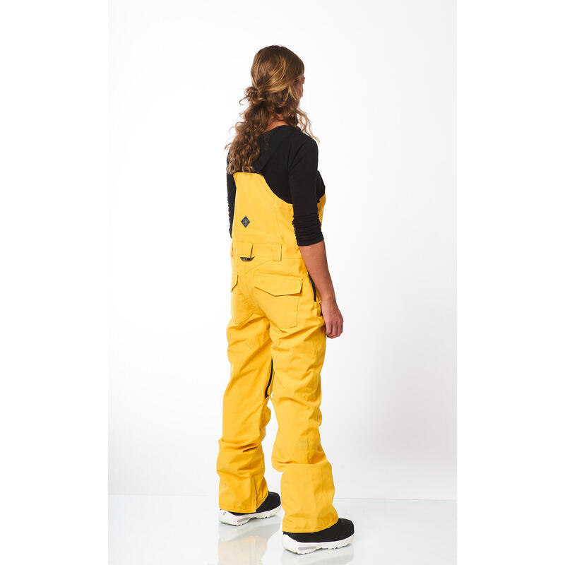 Ski-/Snowboardhose Damen - Leela mustard