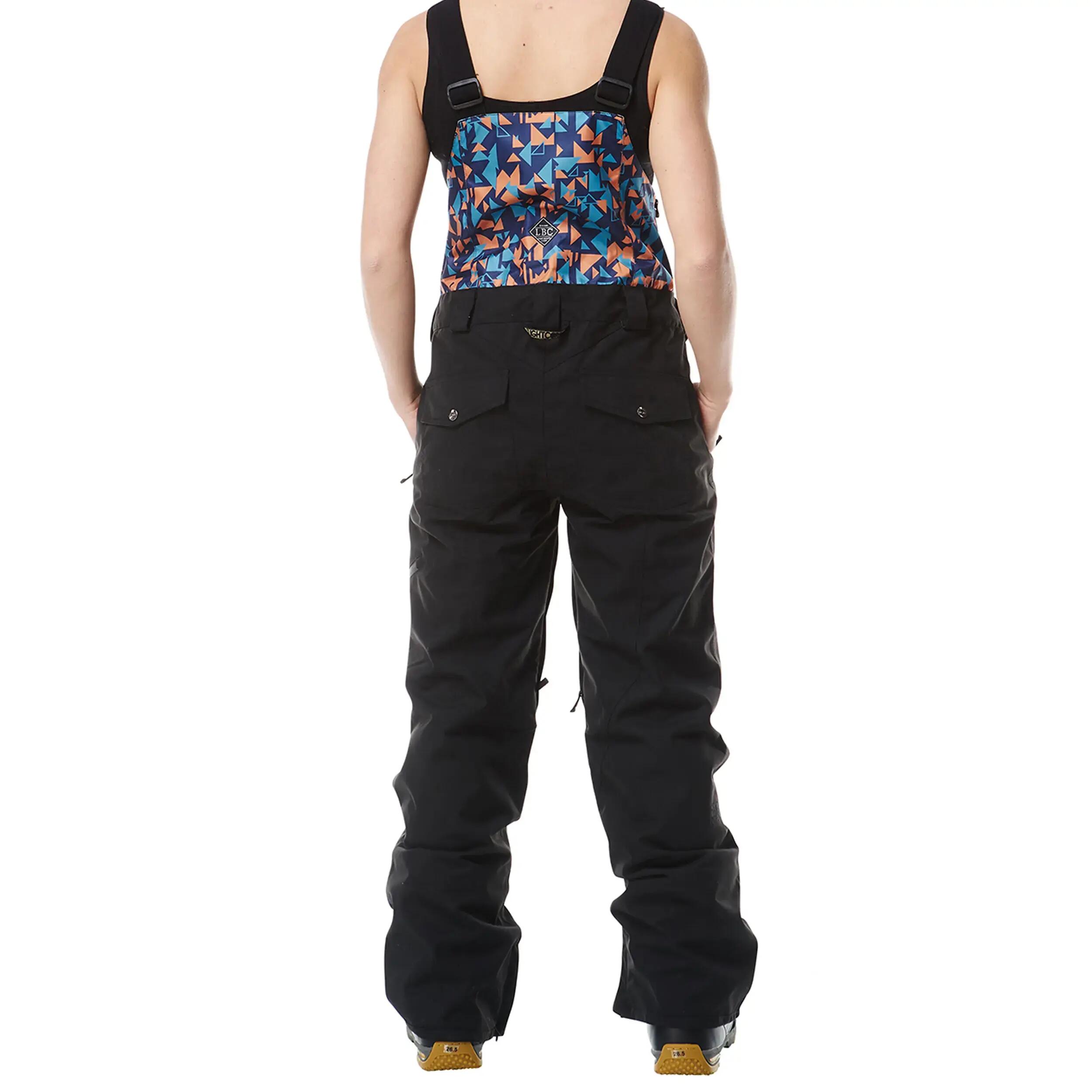 Ski-/Snowboardhose Damen - Leela black triangle 2/5